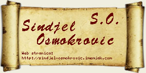 Sinđel Osmokrović vizit kartica